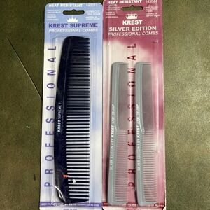 (PACK OF 3) Krest Professional Barber hair combs